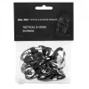 Mil-Tec S-Hook Karabiner-Set – Schwarz