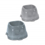 Stefanplast Futtertrog Break 9 0,7L 19x19x11cm sortiert grau/blau