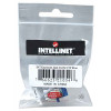 Intellinet 210546 Keystone-Modul RJ45 UTP Cat5e, Punch-Down, blau