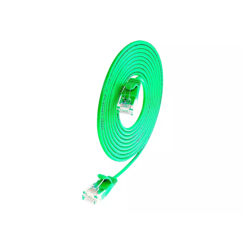 Wirewin Slim Cat6 U/UTP Patchkabel, 2 m, Grün