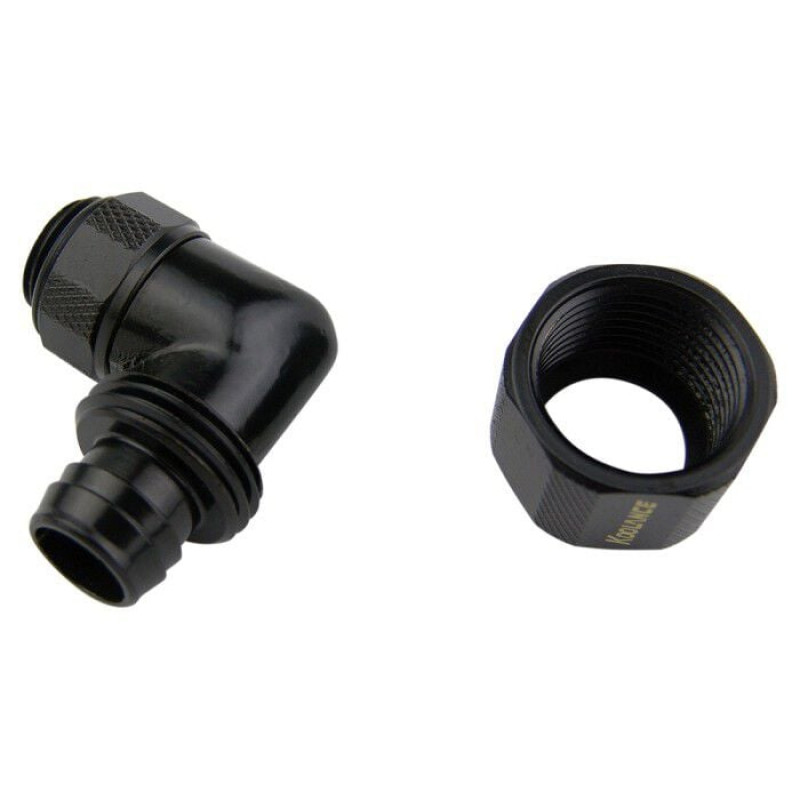 Koolance Kompressionsfitting für 10mm x 13mm – schwarz