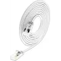 Wirewin Slim Cat6a Light Patchkabel, rund, U/FTP, Ø 3,8 mm, Weiß (PKW-LIGHT-STP-K6A 0.15 WS)