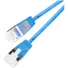 Wirewin Slim Cat6a U/FTP Patchkabel RJ45, 0,25 m, Blau