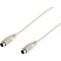 ShiverPeaks S/CONN maximum connectivity PS/2-Kabel, 2x 6-pol. Mini-DIN-Stecker, 1,8 m (78107-2)