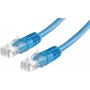 Secomp Cat6 U/UTP Patchkabel RJ45, 2 m, Blau