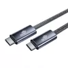 TB Braided USB 3.2 Gen 1 Kabel USB-C zu USB-C, 1 m, 100 W, Schwarz