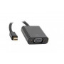 Mercodan Mini-DisplayPort-auf-VGA-Adapter, schwarz (865010)