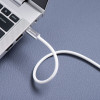 Forcell USB-Kabel USB-C auf USB-C, 2 m, 240 W, Weiß