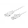 Lanberg Cat5e U/UTP Patchkabel RJ45, 0,25 m, Weiß, 10er-Pack