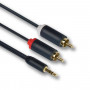 Mercodan PRO Minijack-RCA Audiokabel ULTRA, 2 m