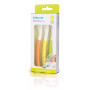 Kidsme Löffelset (3 Stk.), orange, gelb, grün, ab 3 Monaten