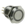 Lamptron Vandalismustaster / Schalter 16mm - Silverline - blau