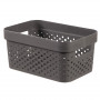 Curver Infinity Recycled Box 4,5 l, 27x19x12 cm, dunkelgrau