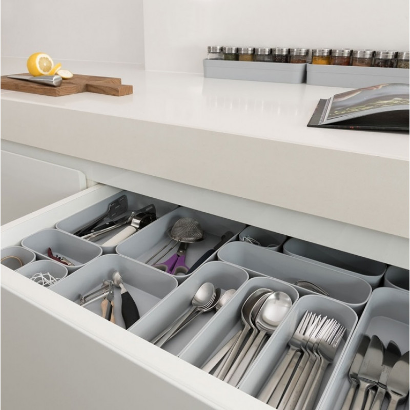 Curver Infinity Recycled Box 23x8x5 cm, grau