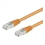 Goobay Cat5e F/UTP Patchkabel RJ45, 1 m, Orange