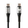 Gizzu USB-C-auf-USB-C-Kabel 60W 480Mbps, 1 m