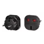iLike UK/EU Ladegerät-Adapter Schwarz