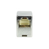 Logilink RJ45 Inline-Kupplung, Cat.5e, geschirmt, Kunststoffgehäuse