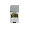 Logilink RJ45 Inline-Kupplung, Cat.5e, geschirmt, Kunststoffgehäuse