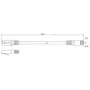 Lanberg Cat6 F/UTP Patchkabel RJ45, 2 m, Weiß