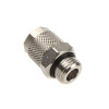 Innovatek Anschluss gerade G1/4 Zoll Innengewinde auf 10/8mm - silber
