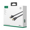 Ugreen Flaches Cat6 U/UTP Patchkabel RJ45, 0,5 m, Schwarz