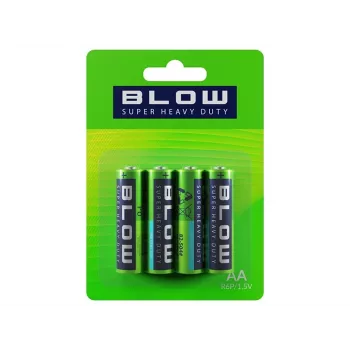 BLOW Batterie AA R06P Super Heavy Duty Blister 4 Stück