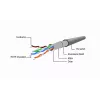 Gembird Cat5e F/UTP Patchkabel RJ45, 1 m, Gelb