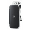 Nintendo Switch Tasche & Displayschutzfolie (schwarz/weiß)