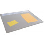 Durable Schreibunterlage mit Jahreskalender, PP, 650 x 500 mm, grau (722310)