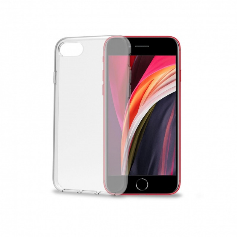 CELLY Gelskin Rückseitenabdeckung iPhone SE 2022 / iPhone SE 2020/8/7/6s/6, durchsichtig