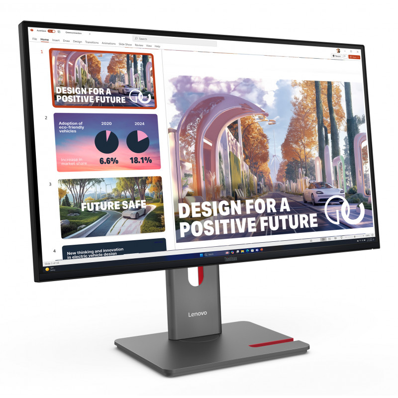 Lenovo Monitor ThinkVision P27QD-40 27'' mit MC60
