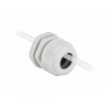 Delock Kabelverschraubung PG29 für Flachkabel grau 2 Stück