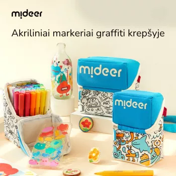 Mideer Acryl-Filzstifte im Etui, 36 Farben
