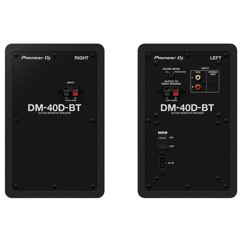 Pioneer DM-40D-BT Lautsprecher 2-Wege Schwarz kabelgebunden & kabellos 38 W