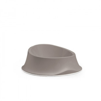 Stefanplast Futternapf Chic 0,65L 22x22x8,6cm hellgrau
