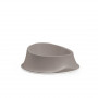 Stefanplast Futternapf Chic 0,65L 22x22x8,6cm hellgrau