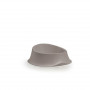 Stefanplast Futtertrog Chic 0,35L 18x18x7cm hellgrau