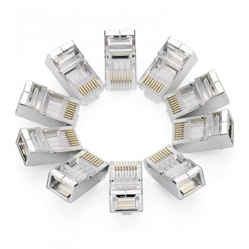UGREEN CAT6 FTP RJ45 Modularstecker 10er-Pack