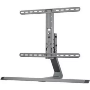 Hagor HA Tablestand L Tischständer für 55-75 inch LCD-Displays, VESA bis 600 x 400 mm, Silber
