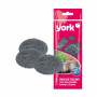 YORK Stahlgeflecht-Topfreiniger, 3 Stk.