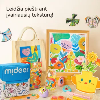 Mideer Acryl-Filzstifte im Etui, 24 Farben