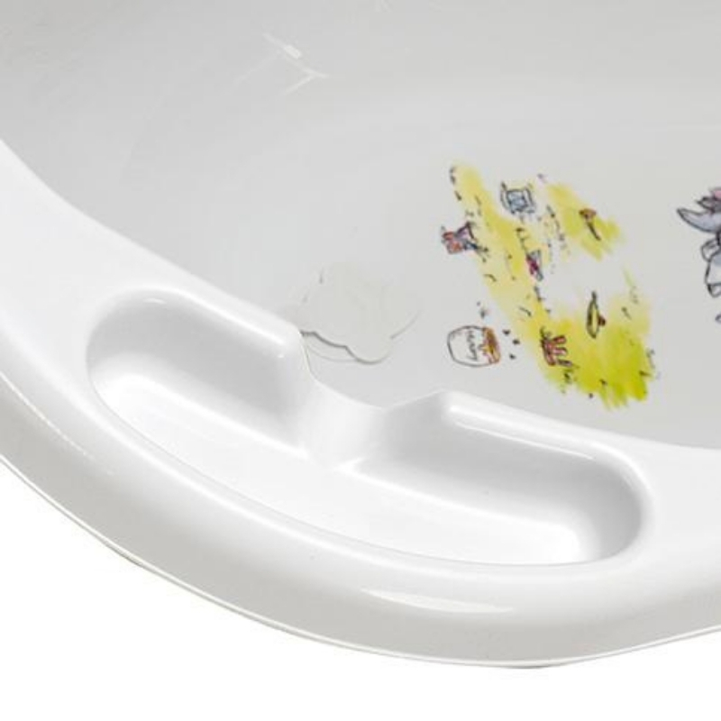 Keeeper Babybadewanne 100cm mit Stöpsel Maria Winnie the Pooh 100x51x29cm weiß
