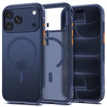 Tech-Protect MagAir MagSafe CC Hülle für iPhone 17 Pro Max / 18 Pro Max, Matt-Tiefblau