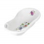 Keeeper Babybadewanne 84cm mit Stöpsel Maria Rainbow 84x49x29cm weiß