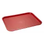 APS Fast-Food-Tablett 350 x 270 mm, Höhe 20 mm, Polypropylen, Rot (530)