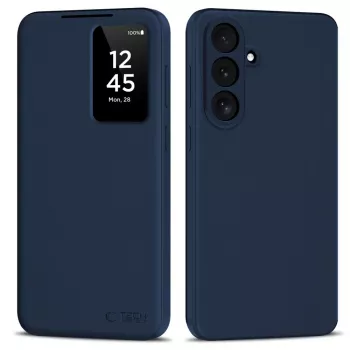 Tech-Protect Smart Wallet Hülle für Samsung Galaxy S26 FE, Marineblau