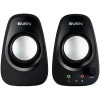 Lautsprecher SVEN 190, schwarz, USB, Ausgangsleistung 2x3W (RMS)