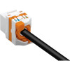 Techly 028573 Keystone-Modul RJ45 UTP Cat6, selbstklemmend, für PoE