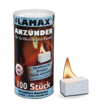 Flamax Paraffin-Anzündwürfel, 100 Stk. (1318116)